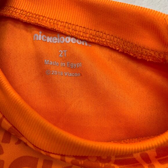 Blaze & the Monster Machine Boys 2T Short Sleeve Shorts Outfit Neon Orange Blue - Picture 7 of 9